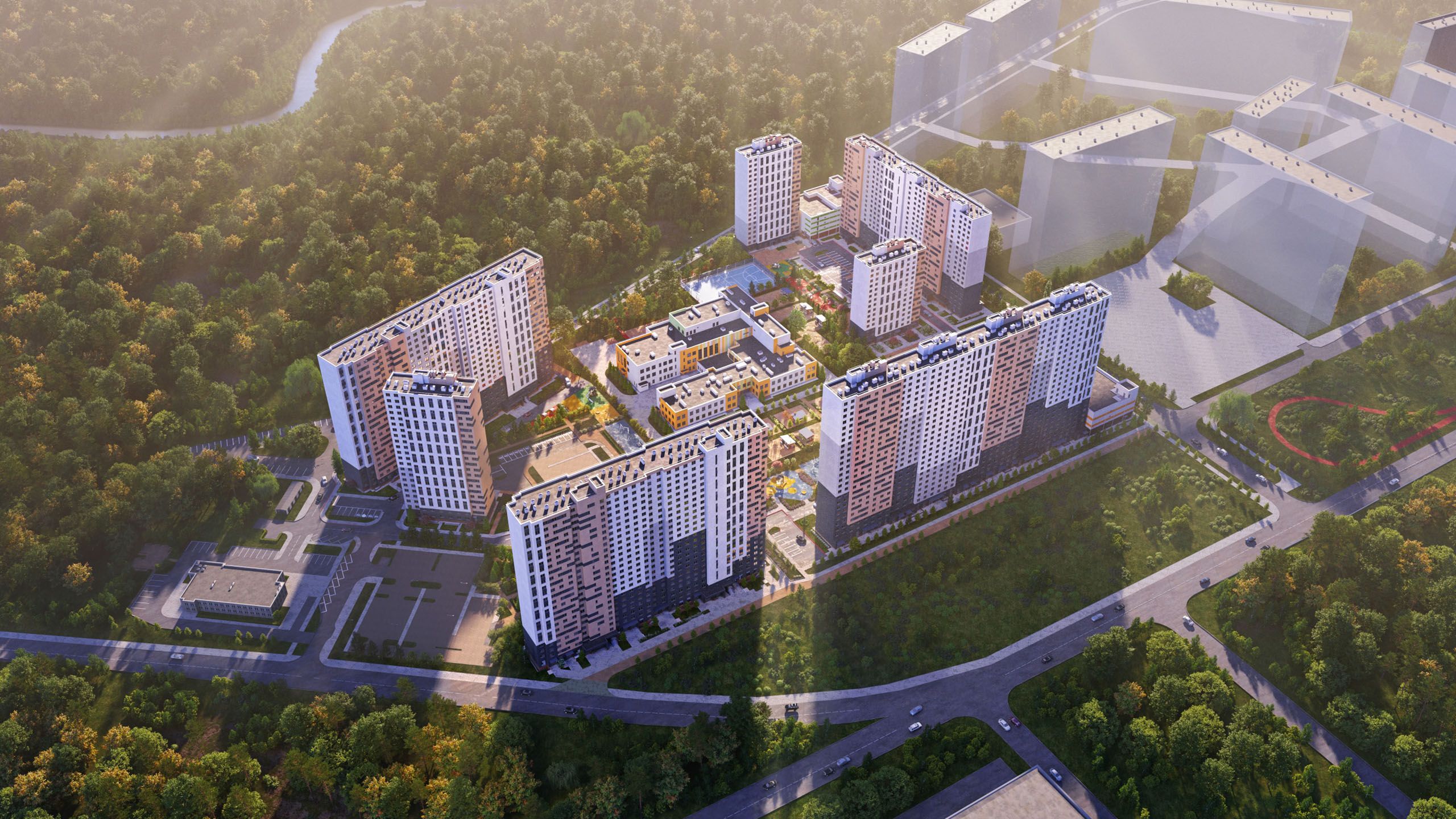 2-комнатная квартира, 54 кв.м, ЖК "Пейзажный квартал" (Цветной город), изображение-9