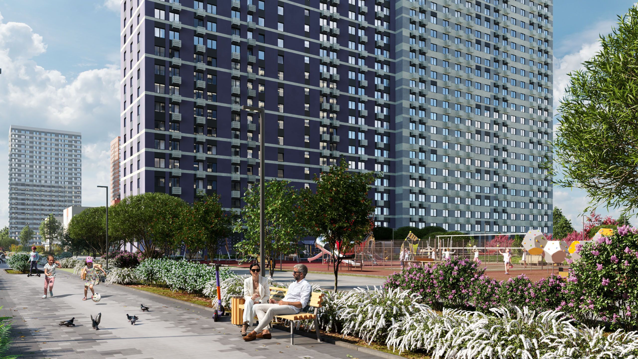 1-комнатная квартира, 35.01 кв.м, ЖК "Морская миля", изображение-14