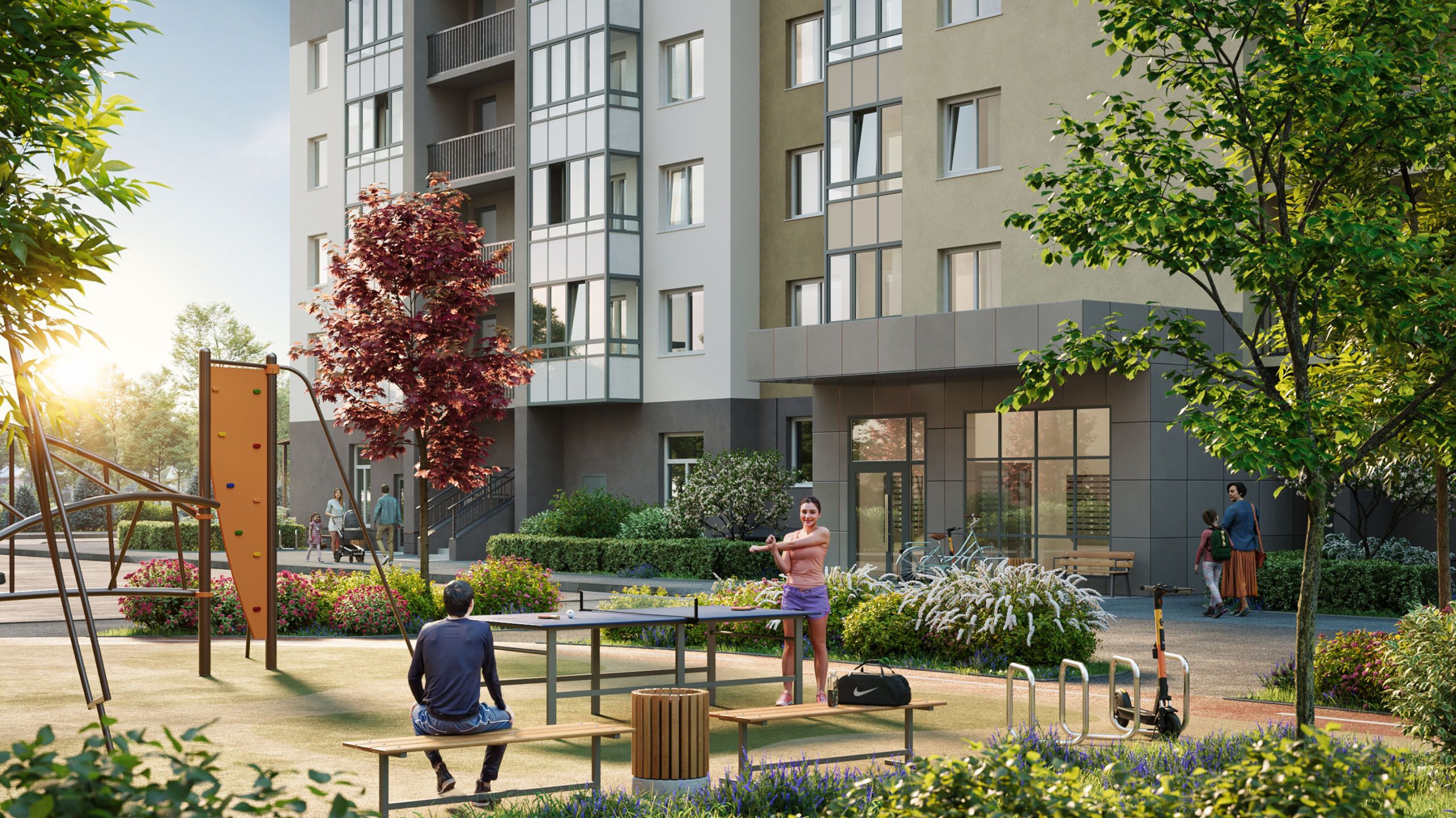 2-комнатная квартира, 42.1 кв.м, ЖК "Цветной город", изображение-16