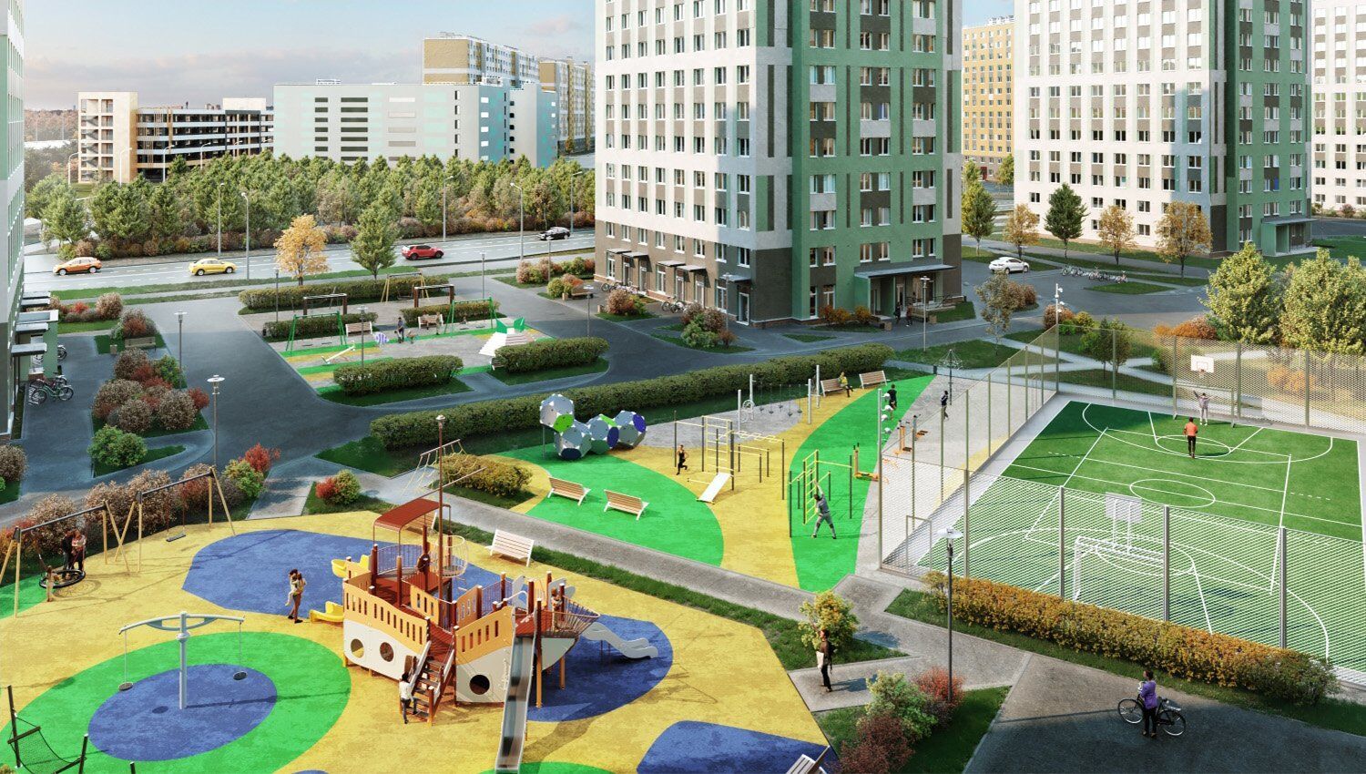 1-комнатная квартира, 36.1 кв.м, ЖК "Ручьи", изображение-13