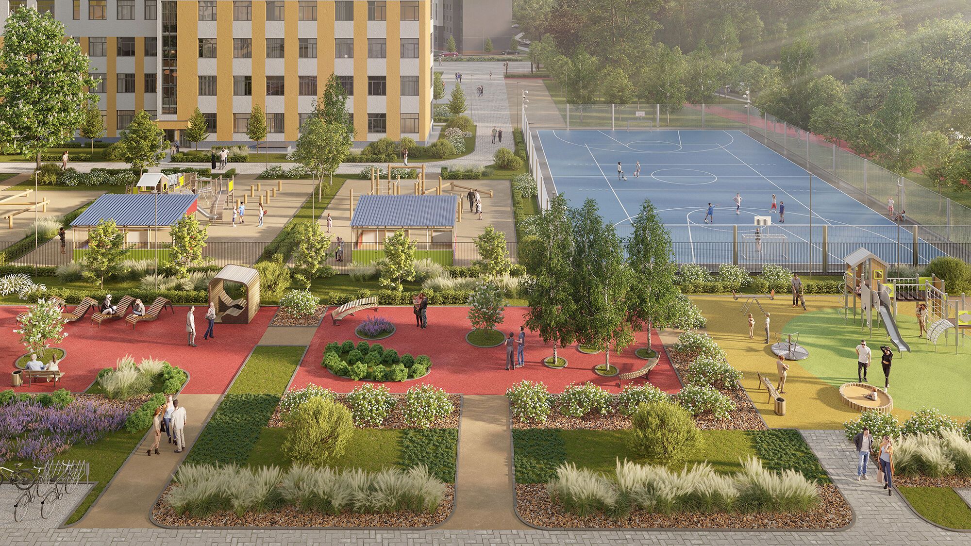 2-комнатная квартира, 59 кв.м, ЖК "Пейзажный квартал" (Цветной город), изображение-6