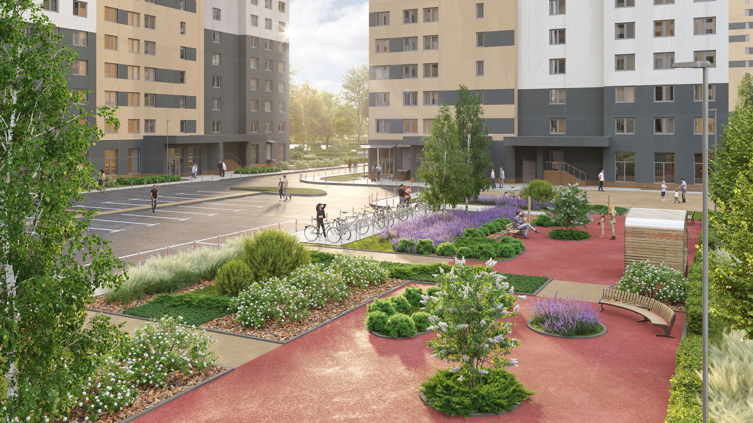 2-комнатная квартира, 54 кв.м, ЖК "Пейзажный квартал" (Цветной город), изображение-8