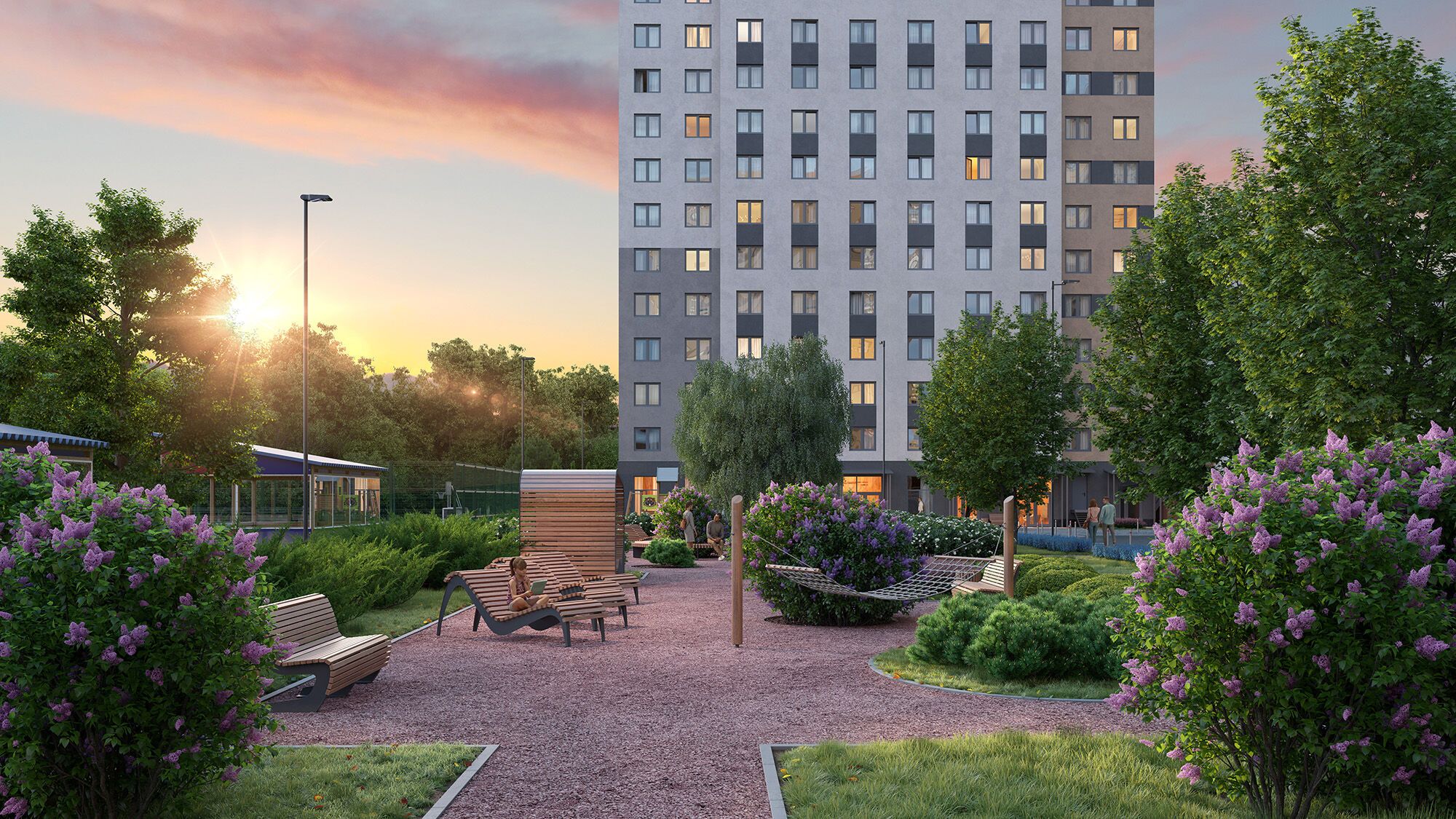 2-комнатная квартира, 59 кв.м, ЖК "Пейзажный квартал" (Цветной город), изображение-3