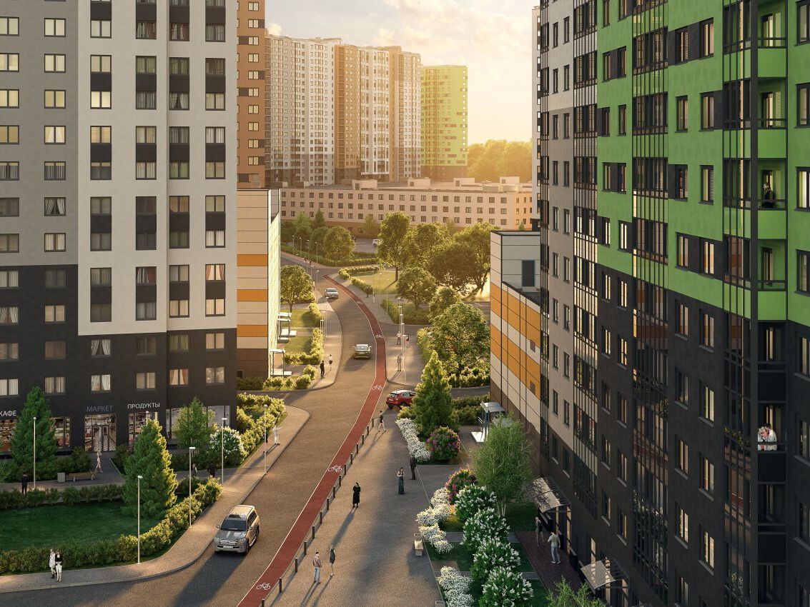 1-комнатная квартира, 30.9 кв.м, ЖК "Цветной город", изображение-19