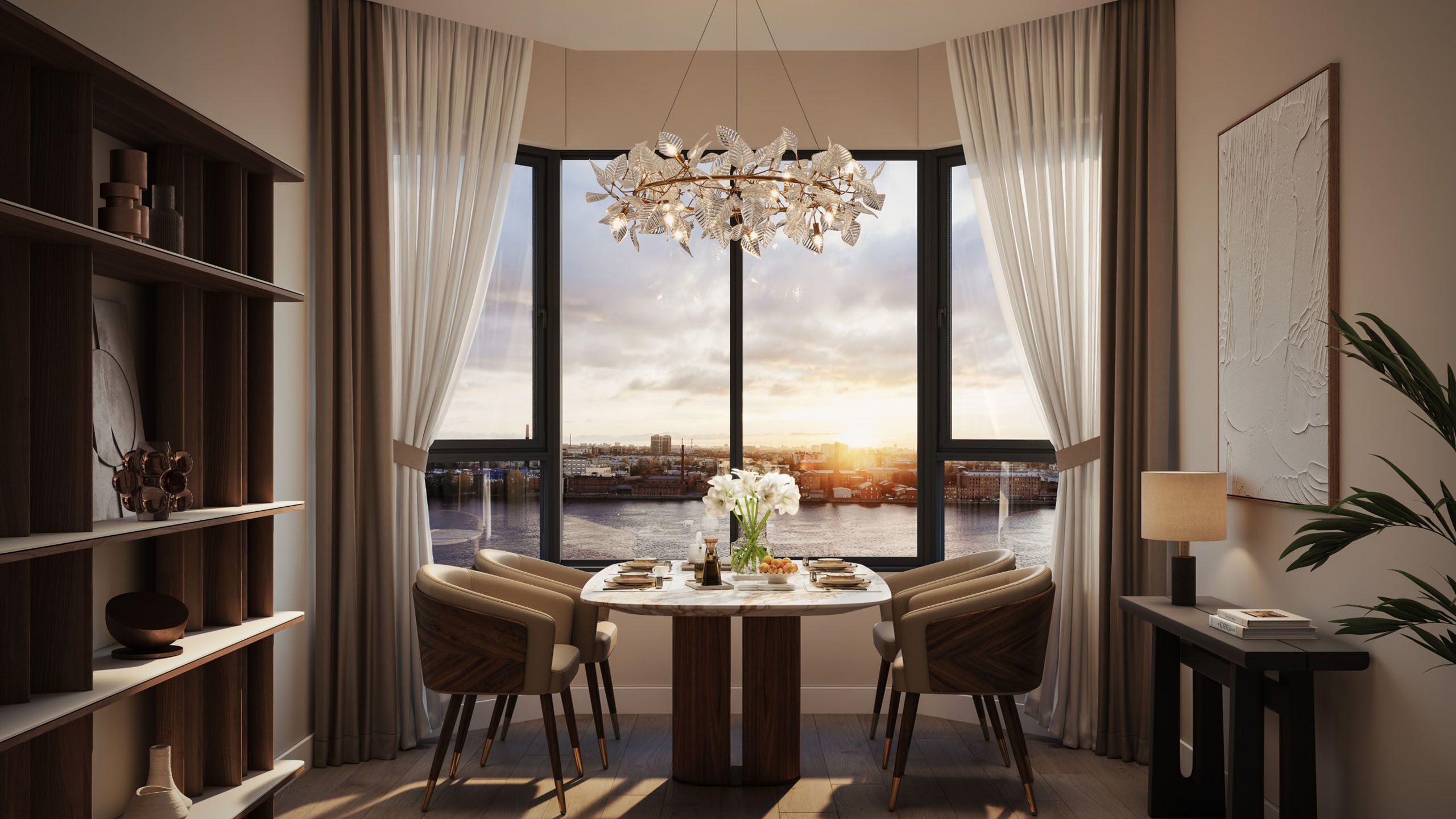 1-комнатная квартира, 40.94 кв.м, ЖК "Цивилизация на Неве", изображение-24