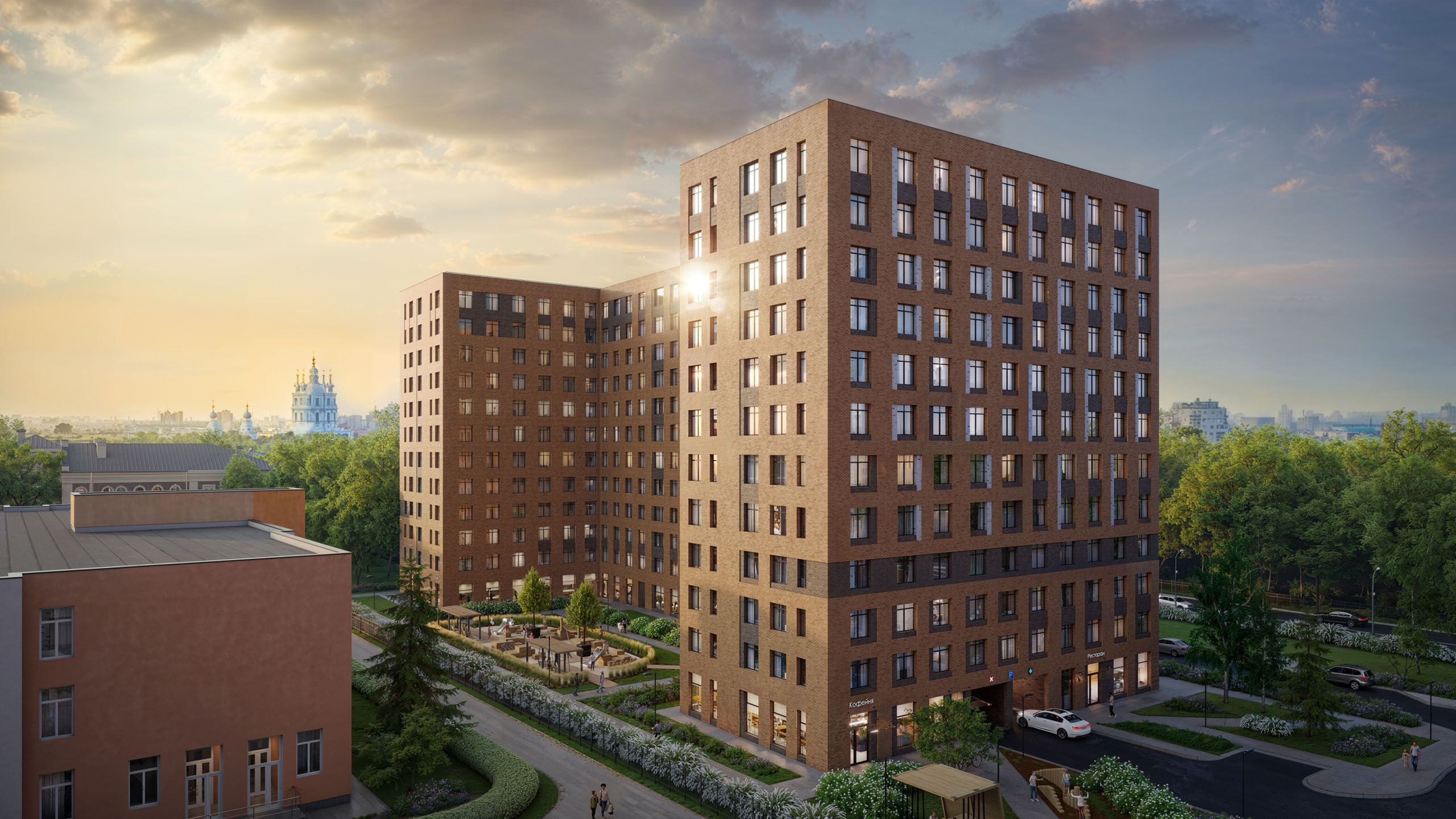 1-комнатная квартира, 37.3 кв.м, ЖК "Большая Охта", изображение-14