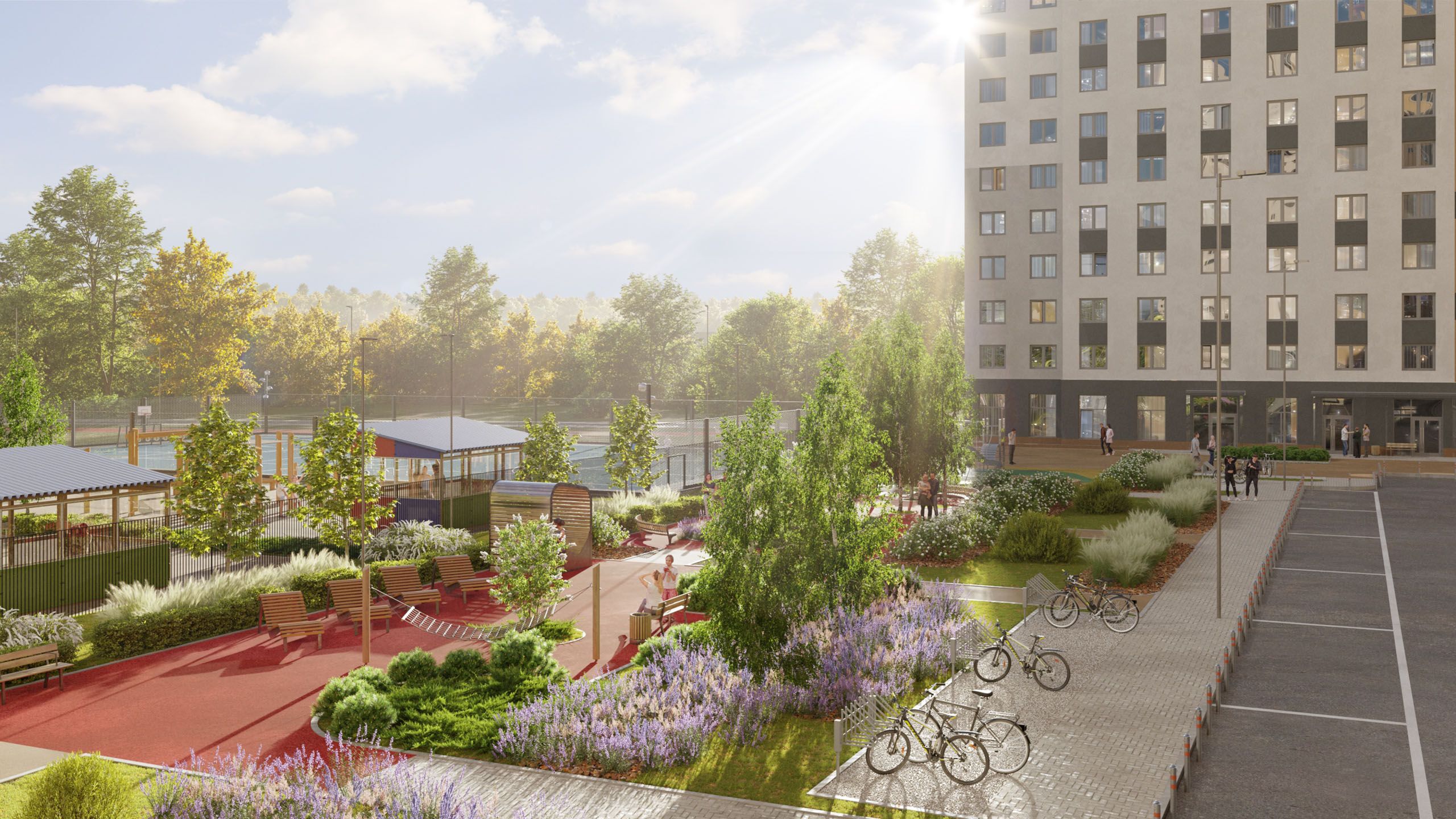 2-комнатная квартира, 54 кв.м, ЖК "Пейзажный квартал" (Цветной город), изображение-4