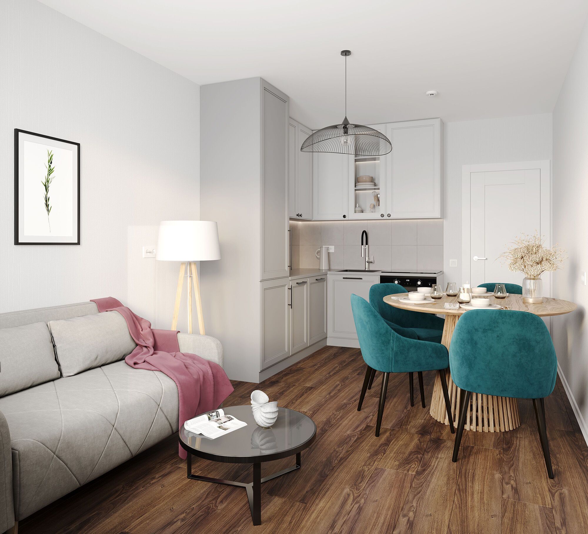 1-комнатная квартира, 33.3 кв.м, ЖК "Октябрьская набережная", изображение-19