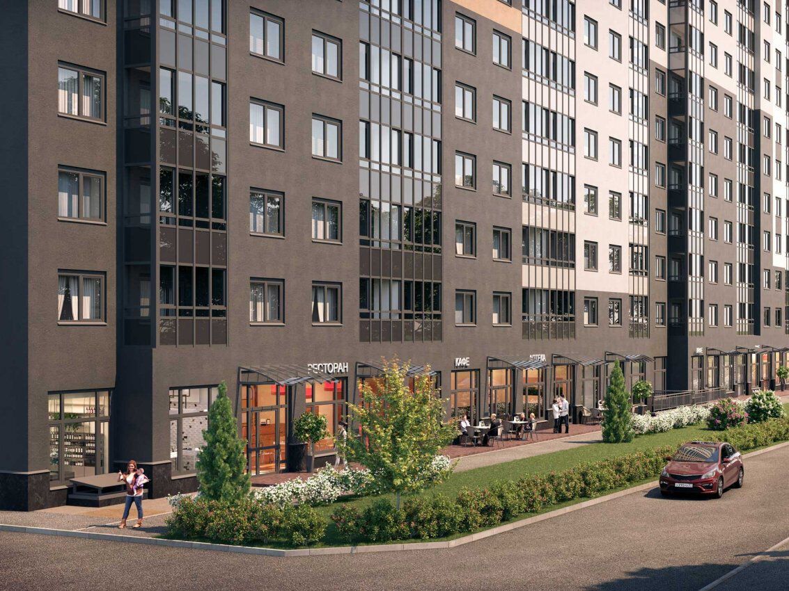 1-комнатная квартира, 30.9 кв.м, ЖК "Цветной город", изображение-20