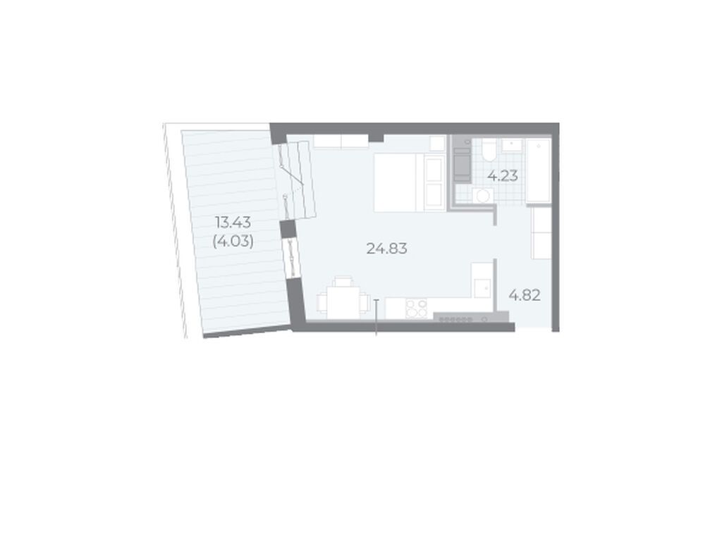 37.2 кв.м, ЖК «Нева Резиденс»