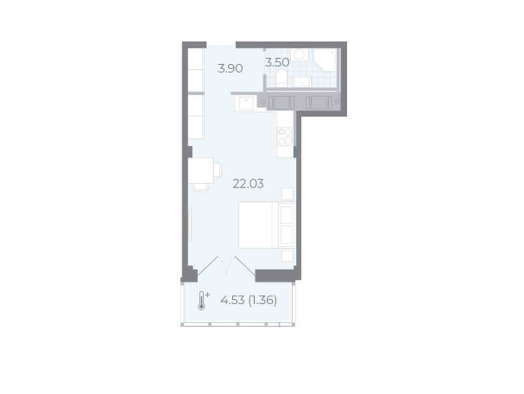 31.2 кв.м, ЖК «Нева Резиденс»